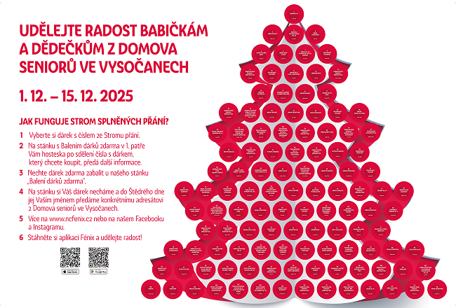 Strom vánočních přání 2025